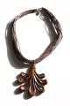 Ketting vrouw houten hanger 2
